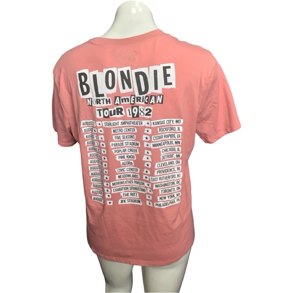Blondie Tour 1982 Concert Tee - Picture 2 of 5